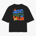 Jesus Cristo Salva Retrô