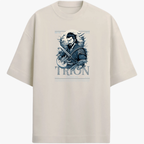 "SAMURAI TRION" Camiseta Oversized Premium