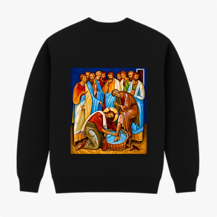 "Blusão Moletom Servo por Amor" Blusão Moletom