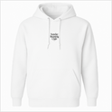 Moletom com estampa frontal de texto simples "Sunday Running Club" no peito e estampa traseira maior com o mesmo texto com adicional "ninexproject".