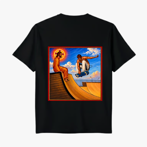 "Camiseta Premium Unissex Jesus Inspira Grandes Manobras" Camiseta Premium Unissex