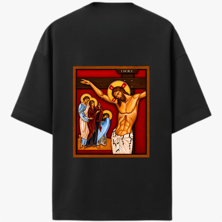 "Camiseta Oversized Premium O Sacrifício" Camiseta Oversized Premium
