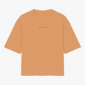 Camiseta com estampa frontal de texto estilizado centralizado "IRON DISCIPLINE", em letras maiúsculas, com pequenos símbolos de adição em cada extremidade.