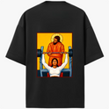 "Camiseta Oversized Premium Jesus Fortalece Cada Conquista" Camiseta Oversized Premium