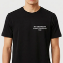 Camiseta "My girlfriend is hotter than you"