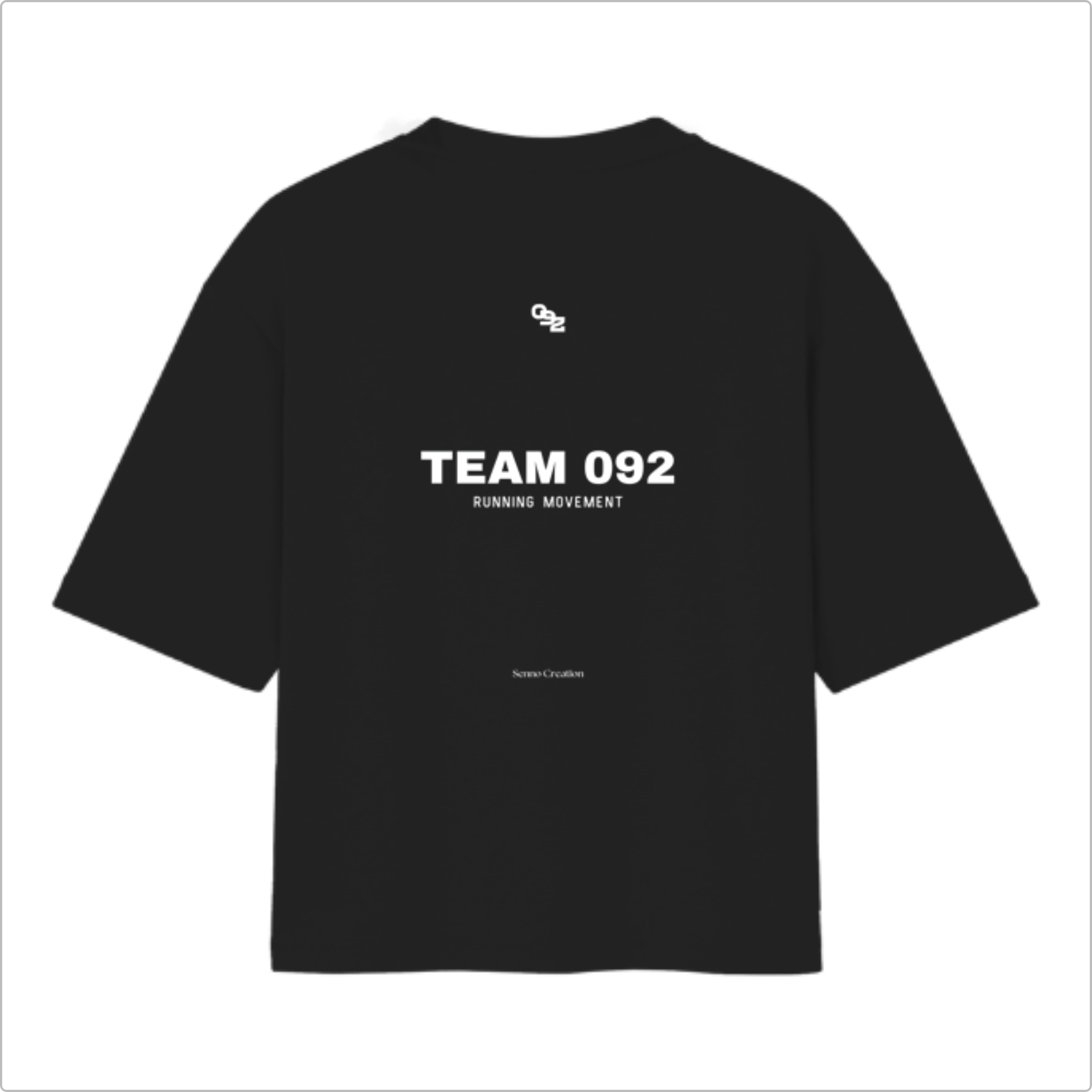 Camiseta com estampa frontal de 