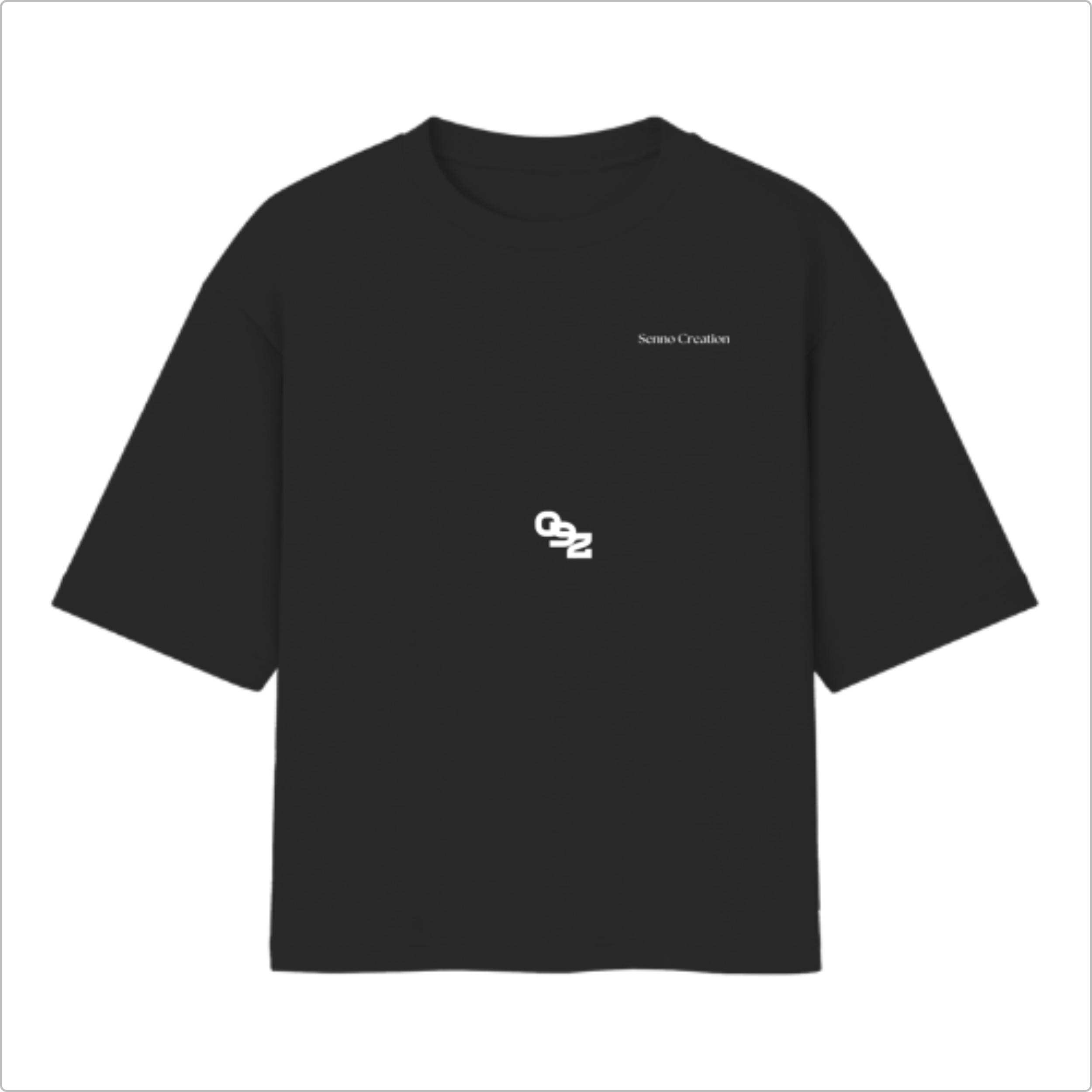 Camiseta com estampa frontal de frase 