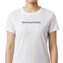 Camiseta com estampa frontal de "Rowker Sport Division" e estampa traseira de "Rowker Club Sport Division 2026".