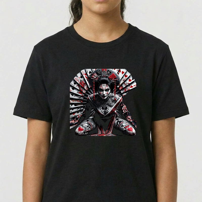 "CARDS" Camiseta Juvenil 10 a 16 anos