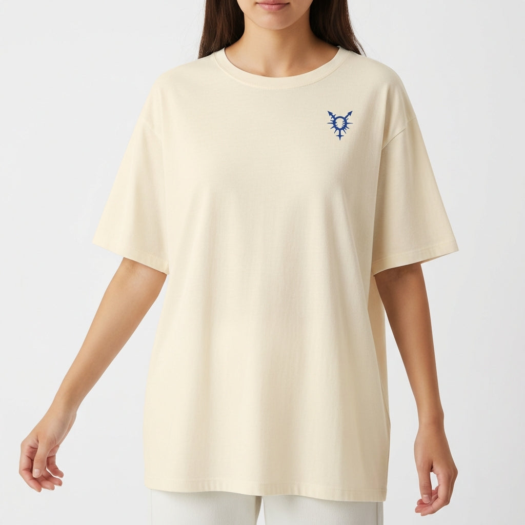 "TRANCESTRAIS (VERSO)" Camiseta Oversized Básica