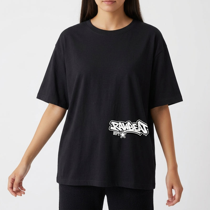 "Camiseta Oversized "RAW.DEPT"" Camiseta Oversized Básica