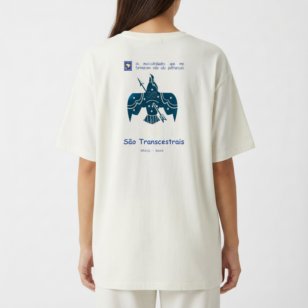 "TRANSCESTRAIS" Camiseta Oversized Básica