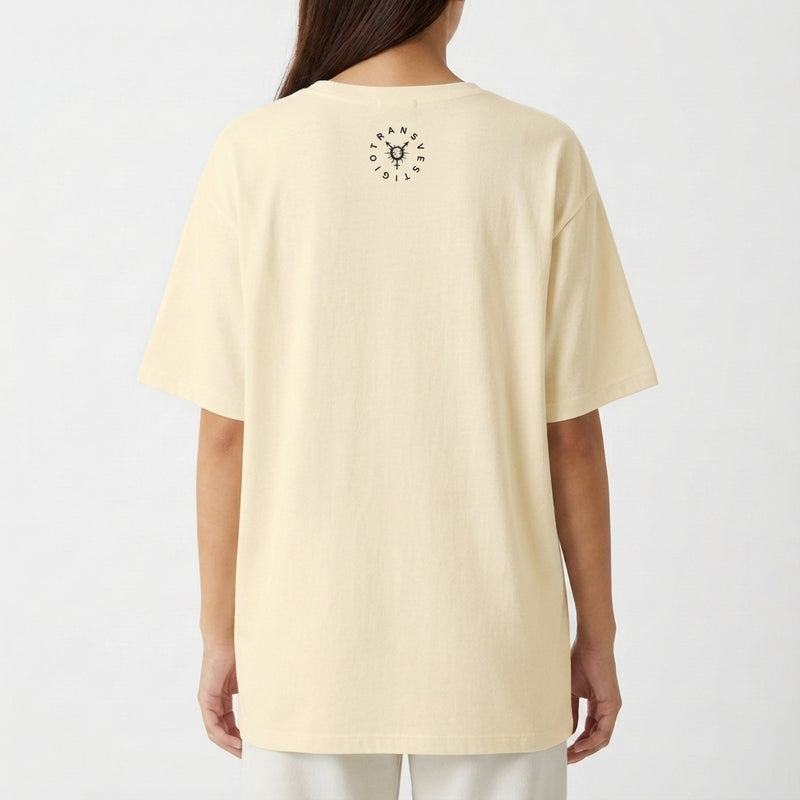 "EU AMO TRANSPRETINHOS" Camiseta Oversized Básica