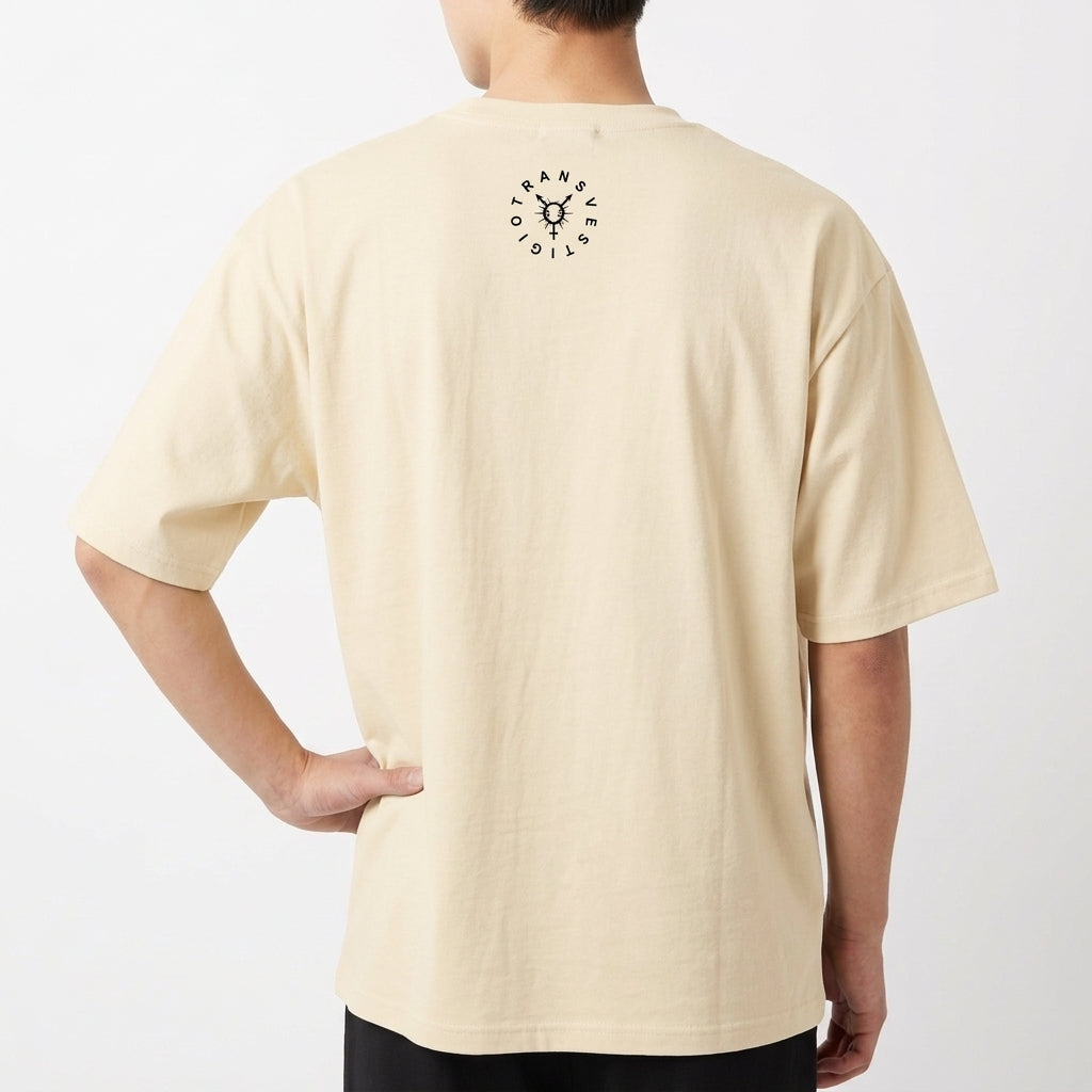 "EU AMO TRANSPRETINHOS" Camiseta Oversized Básica
