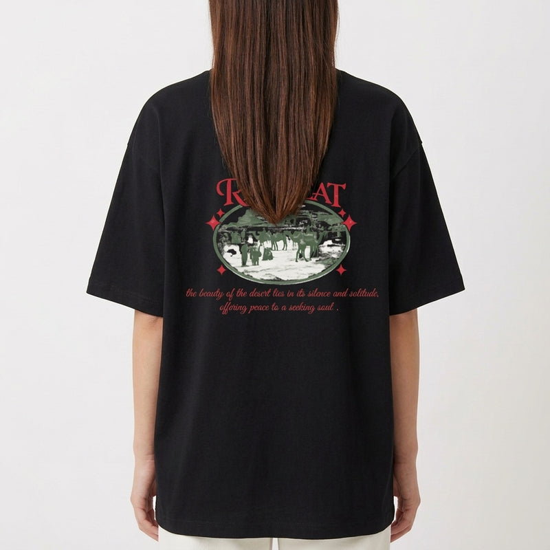 "Camiseta Oversized Heavy "Rawbeat Silent Desert"" Camiseta Oversized Premium