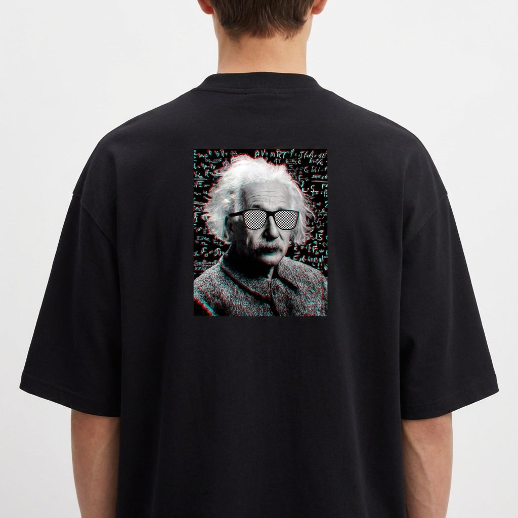 "Camisa Einstein Prime Oversized | Stocrata Prime" Camiseta Oversized Premium